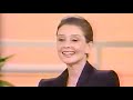 Audrey Hepburn interview on Donahue (not complete)--1990