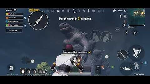 PUBG MOBILE NEW UPDATE GODZILLA IN SPAWN ISLAND