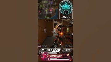 Clutch on Day 1 of New Ranked Split - Pred Push #twitch #Infernoh #cosplayer #apexlegends #clips