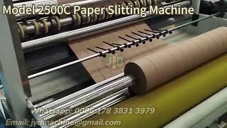 Supercharge Your Paper Slitting! Model 2500C Machine!