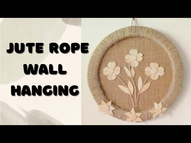 Wall hanging, Jute rope wall hanging