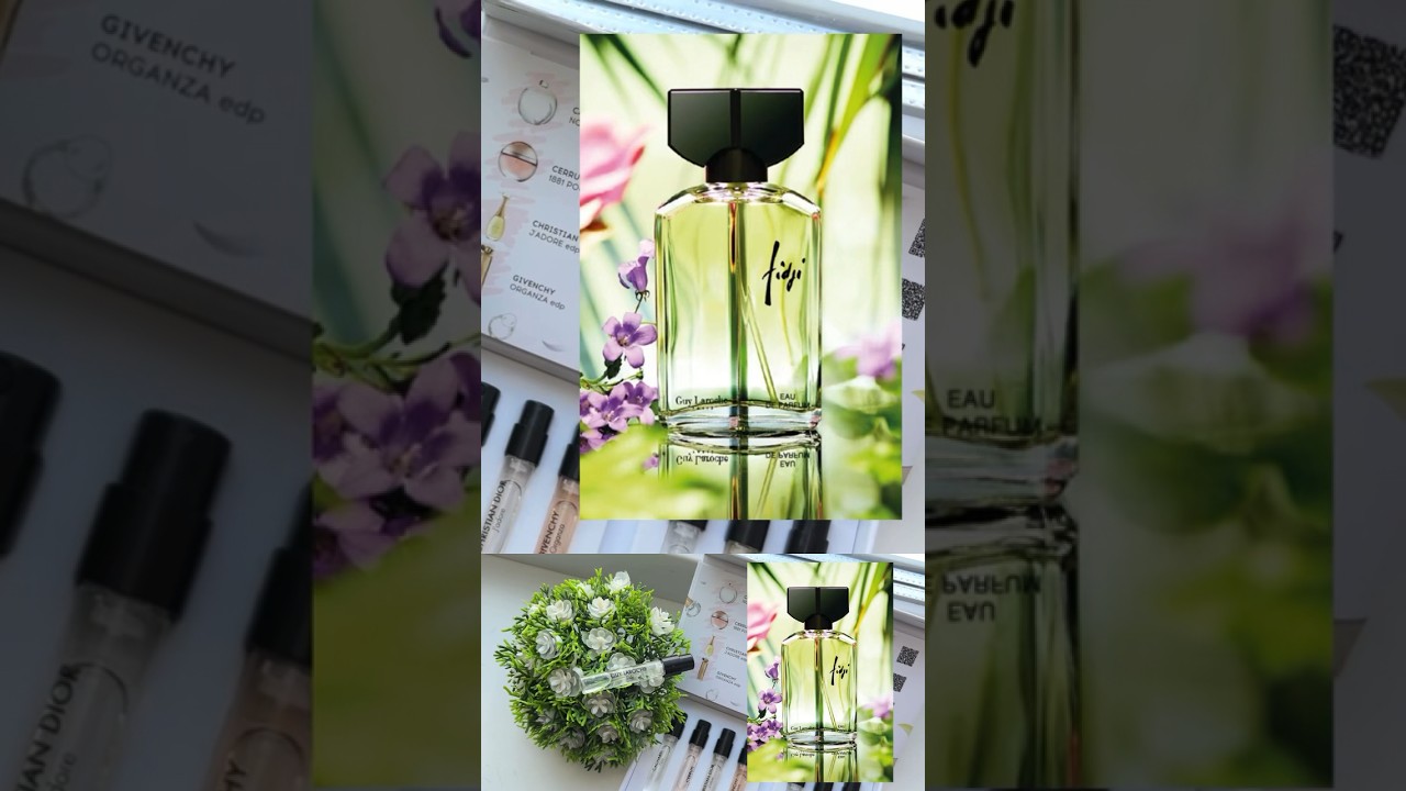 Парфюмерная вода GUY LAROCHE Fidji. 💚 Нарезка из полного видео.
