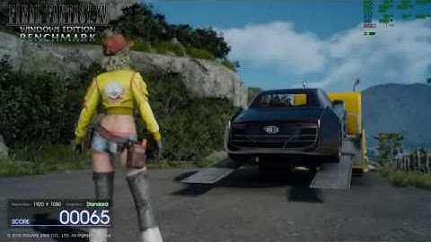 Final Fantasy XV Windows Edition Benchmark Standard (Razer Blade 2017 GTX 1060)