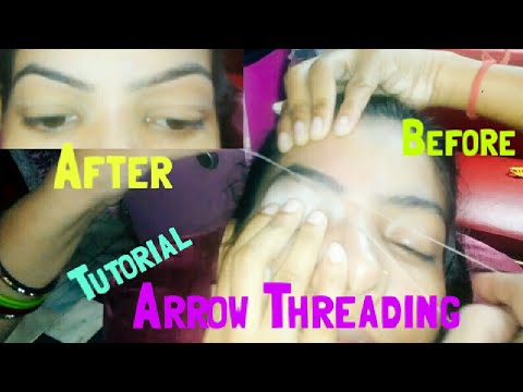 How To Make ARROW EYE THREADING ?? || Full Tutorial And Explanation || Must Watch ||