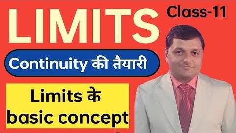 Introduction Of Limits|Class-11|Limits And Derivatives