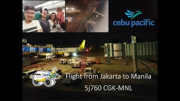 Flight Report= 5j760 Jakarta to Manila with Cebu Pacific.