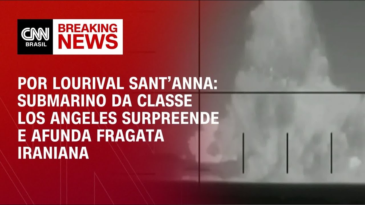 Análise: Submarino nuclear dos EUA destrói fragata mais avançada do Irã | CNN PRIME TIME