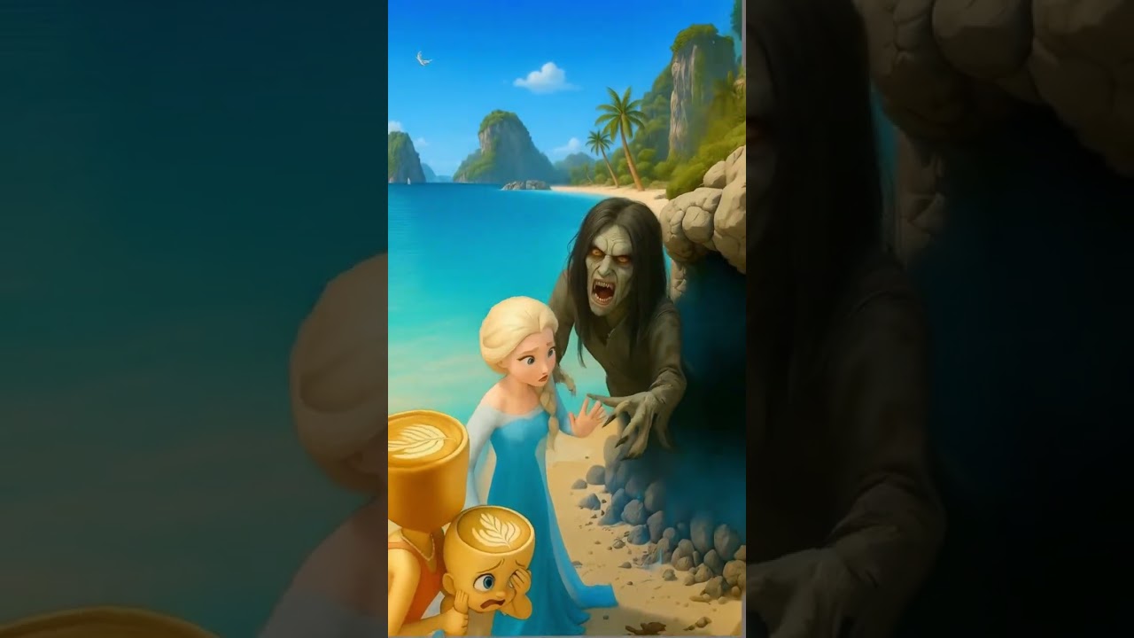 Ballerina Cappuccina & Cinderella found a Gost 😨 