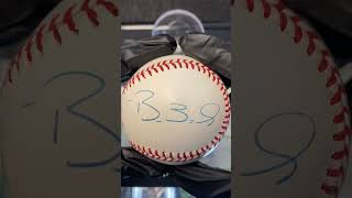 Barry Bonds Signed/Autographed Baseball Rawlings W/ COA