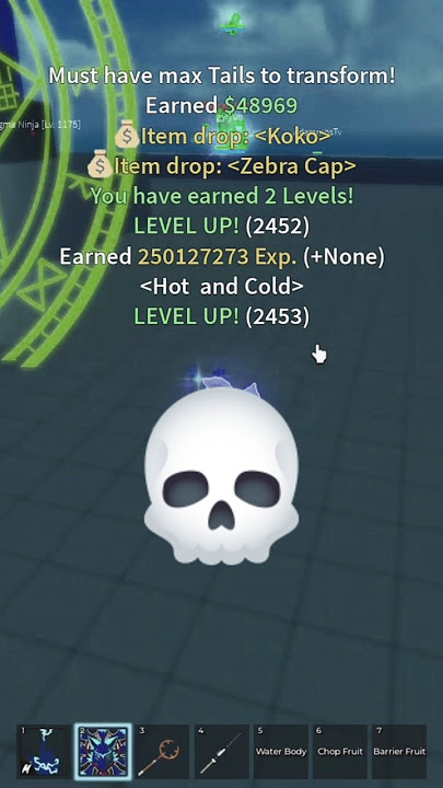 Blox Fruits Order raid boss drop  🔥💀