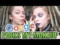 Google Picks My Makeup CHALLENGE! | GRAV3YARDGIRL