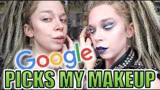 Google Picks My Makeup CHALLENGE! | GRAV3YARDGIRL