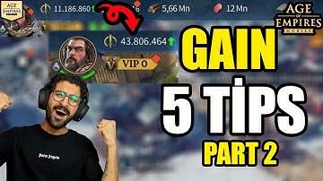 Age of Empires Mobile BEGINNERS GUIDE for new players -  5 Tips for NEW Players #aoem