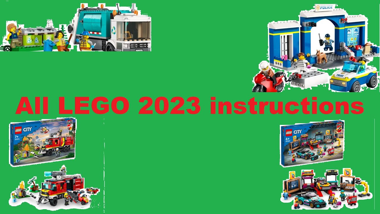 All LEGO city 2023 instructions