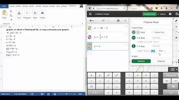 Algebra 2: Inverse Functions and Inverse Graphs in Desmos