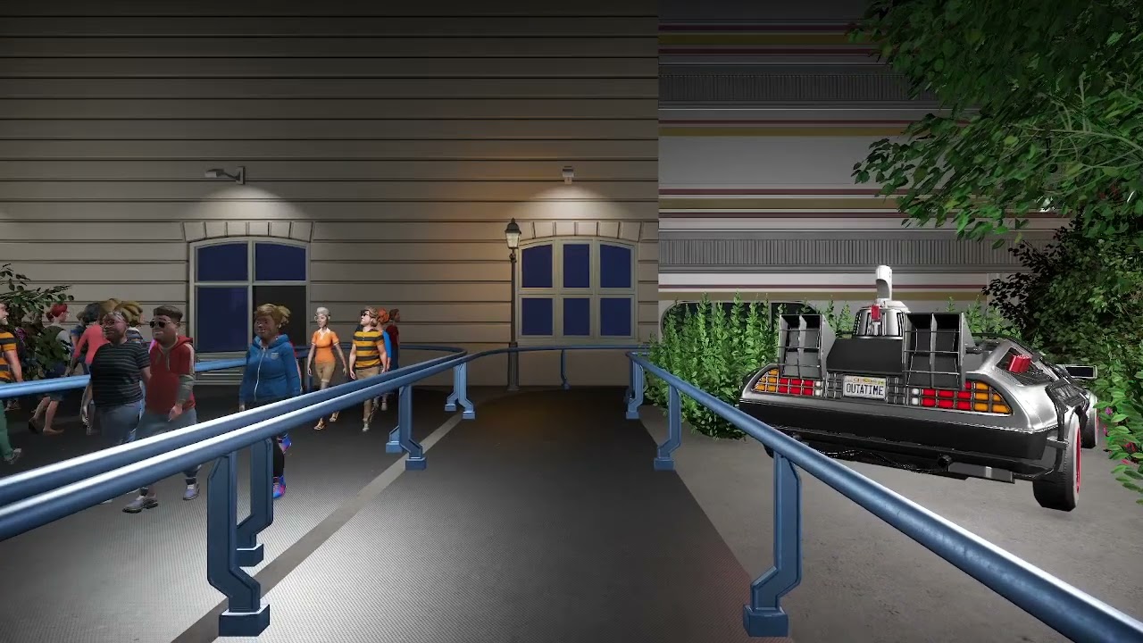 Planet Coaster Back To The Future