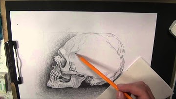 How to Draw a Human Skull [Narrated]