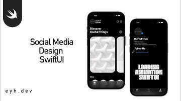 Designing an Impressive Social Media Account UI in SwiftUI!