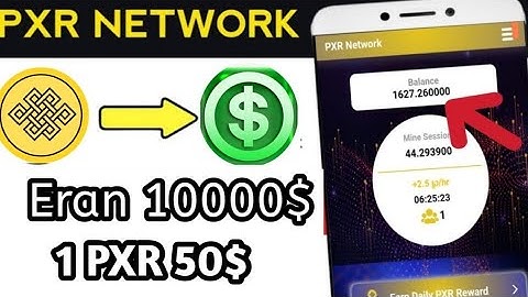 Pxr Network best crypto mining app। mining app 2023।