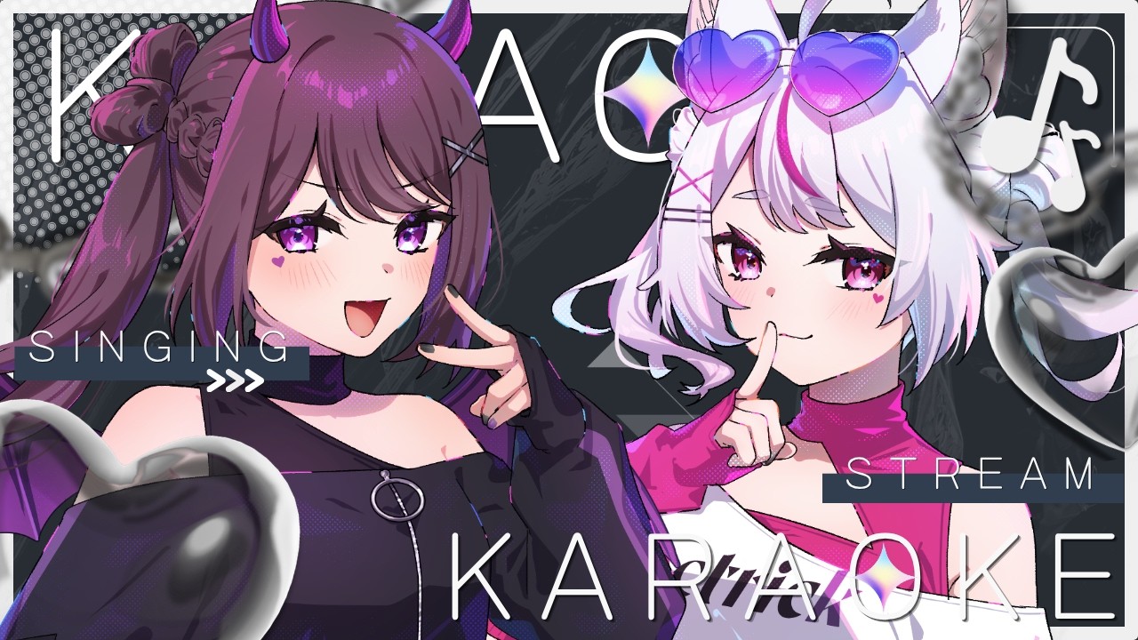 【歌枠✧karaoke】 ライブ前日✨オフコラボ歌枠🎤【 #Noctrick #個人勢Vtuber ＃歌枠 #KARAOKE 】