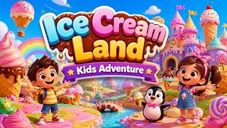 Ice Cream Land Kids Adventure 🍦 | Fun Kids Story &amp; Learning Video