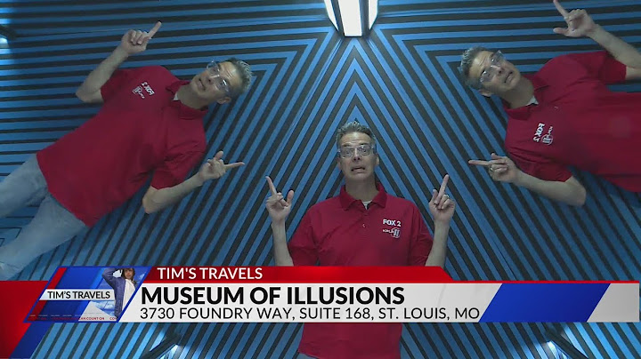 Tim travels to the Museum of Illusions