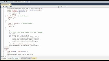 JSON parse method