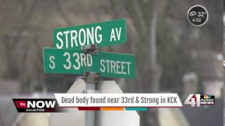 Dead body found near 33rd & Strong in KCK