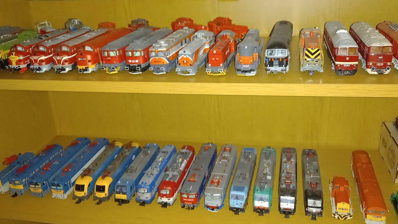 A teljes vasùtmodell gyűjteményem 2023.Január