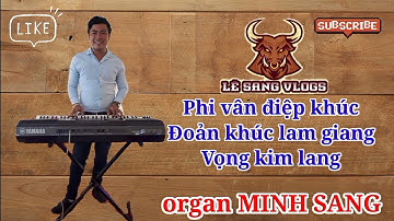 Phi vân điệp khúc_Đoản khúc lam giang_Vọng kim lang_organ MINH SANG_ LÊ SANG Vlogs