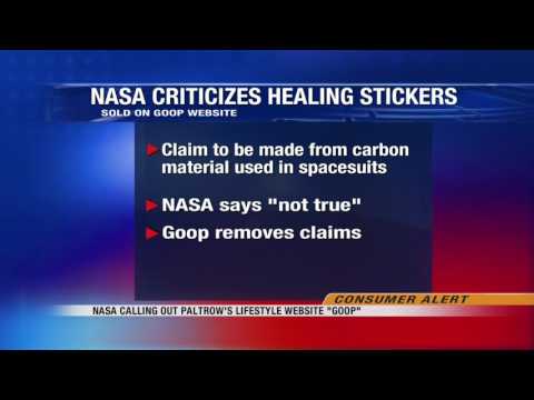 Gwyneth Paltrow's Goop called out by former NASA scientist for claim about healing stickers