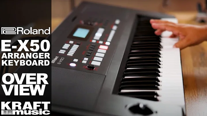 Roland E-X50 Arranger Keyboard - Overview with Ed ...