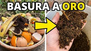 🪱 ORO NEGRO PARA TU HUERTO: Fabrica Humus de Lombriz GRATIS e Infinito 🌿