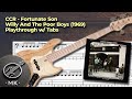 Creedence Clearwater Revival - Fortunate Son (Bass Cover) (Lesson w/ Tabs)