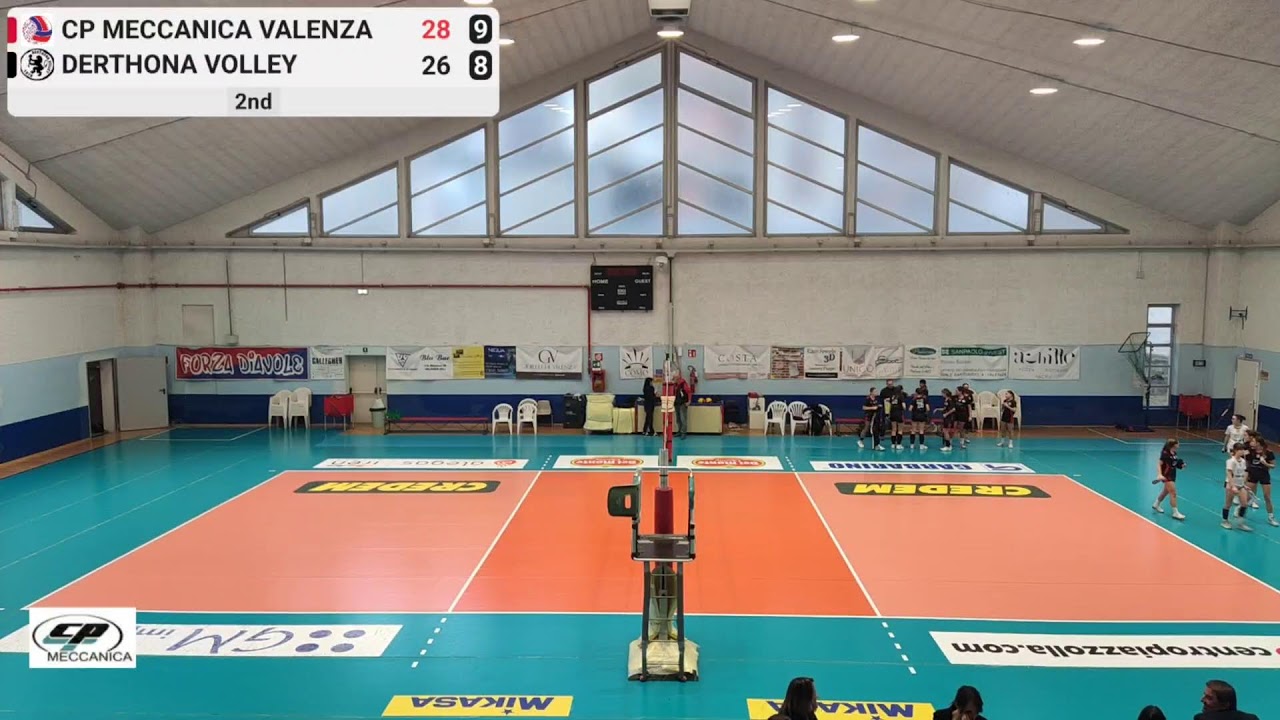 U14: CP Meccanica Valenza vs Derthona Volley