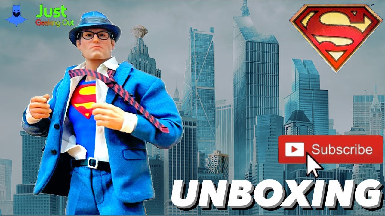 Super coupé et figurine Clark Kent / Superman 1996 - Rue Du Retro