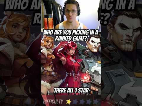 You can only Pick 1 Hero! #marvelrivals #scarletwitch