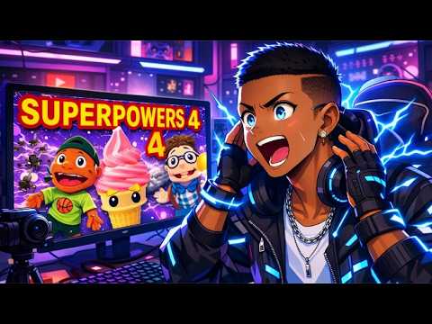 THESE POWERS ARE SORRY! 😂 SuperPowers 4 (SML Reaction)