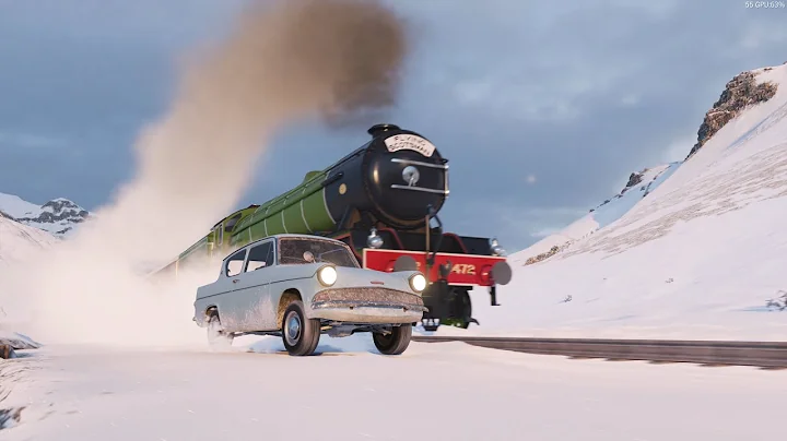 Harry and Ron Chase The Hogwarts Express - Forza H...