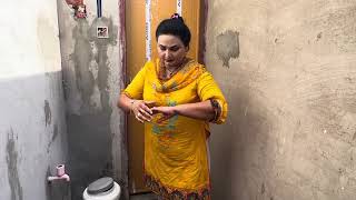 Housewife Washing Dishes Vlog Desi Aunty Hot Cleaning Vlog Village Woman Daily Routine Work