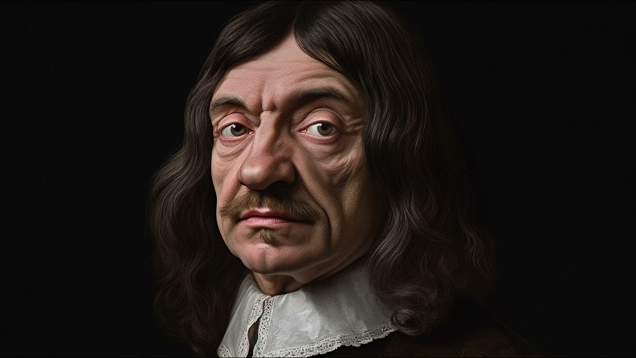 Descartes: "I think, therefore I am" (Cogito, ergo sum) meaning
