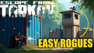 How to easily fight the Lighthouse Rogues Solo - Escape from tarkov