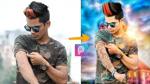 Manipulation photo like Cb Edit || Change Background + HDR effect || Picsart editing tutorial