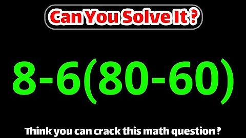 Only Sharp Minds Can Solve This Confusing Math Puzzle Correctly!