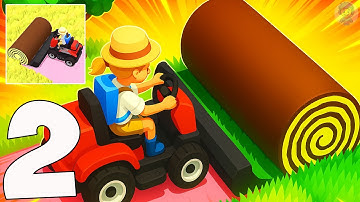 Backyard Master - Gameplay Walkthrough Part 2 - Cleaning the area around the House (iOS, Android)