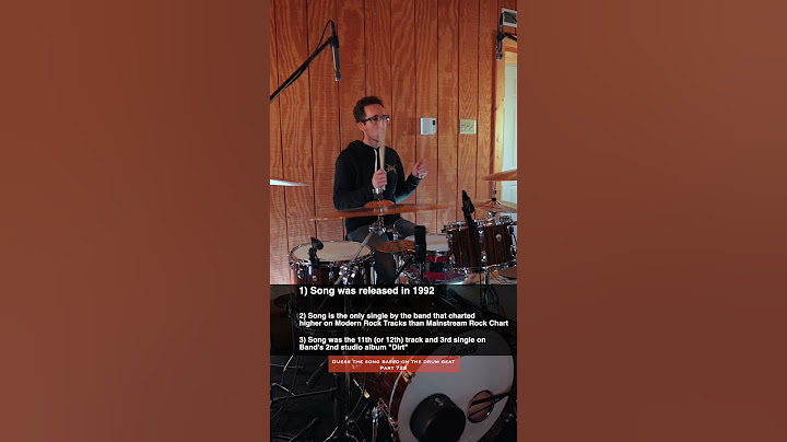 Can you guess this song based on the drum beat? Part 723 #drums #shorts #guessthesong #guessthetune