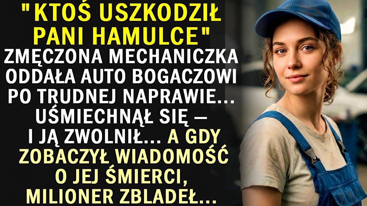 Zawsze myślałam, że moim największym problemem w pracy jest szef, który traktuje mnie jak powietrze. Aż pewnego ranka przy aucie klienta znalazłam coś, co mogło zabić człowieka – i to nie przez...