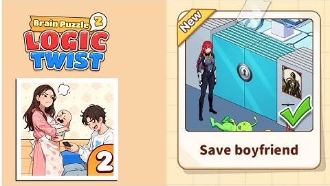 Brain Puzzle 2: Logic Twist Level 99 | save boyfriend Gameplay