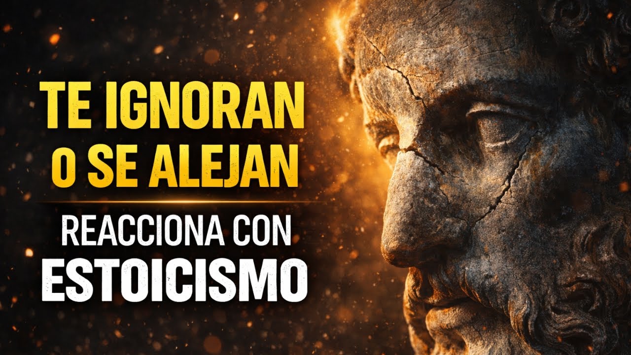 CUANDO TE IGNORAN O SE ALEJAN, REACCIONA ASÍ (ESTOICISMO PURO)