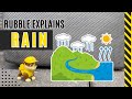 Learn from Rubble How Rain and Precipitation Work Rainy Day Fun Rain Puddles Construction Vehicles